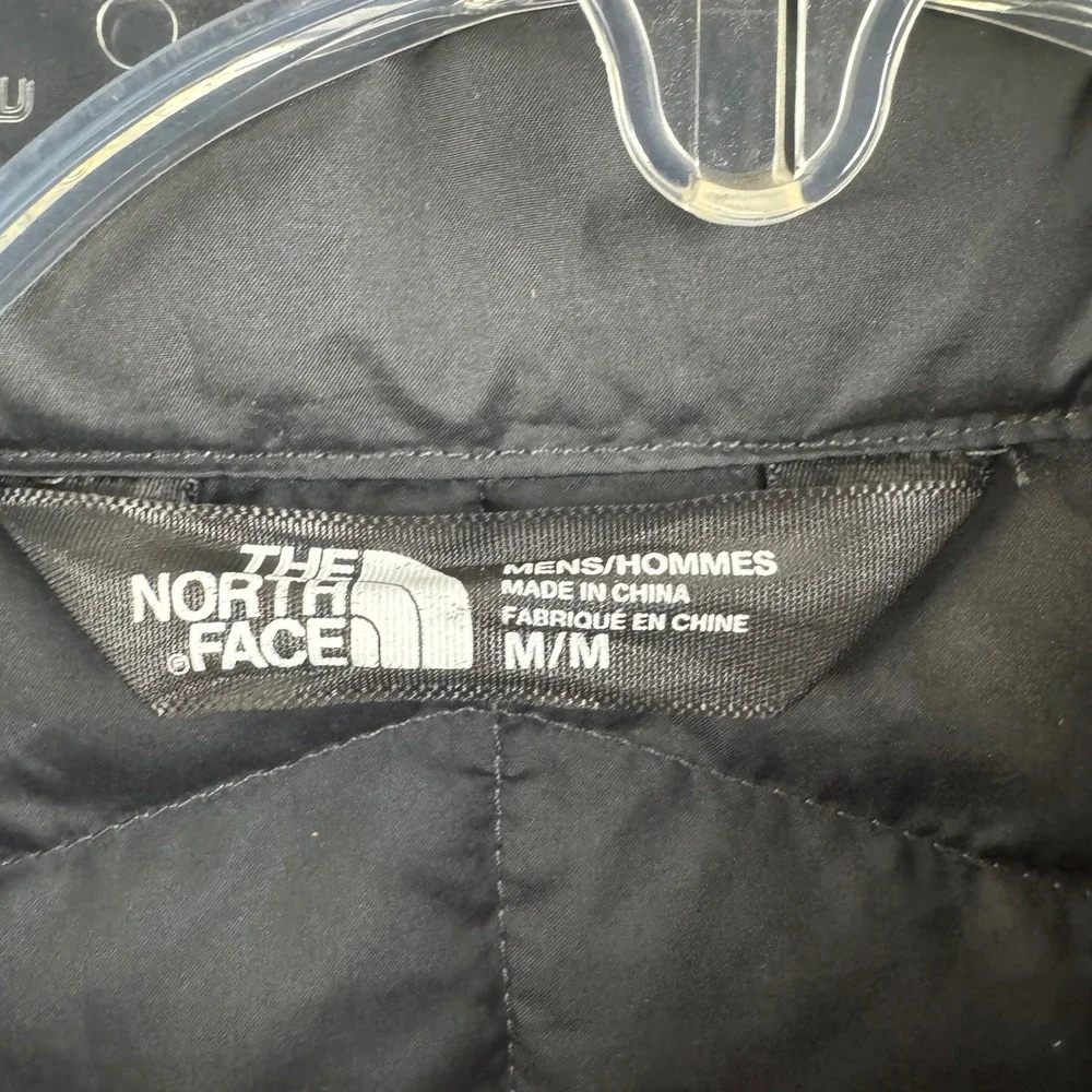 The North Face Mens ThermoBall Eco Quilted Puffer Jacket Blue Medium